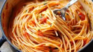 Easy Tomato Butter Pasta