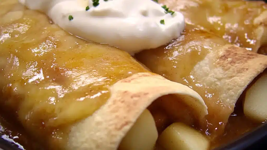 Apple Pie Enchiladas