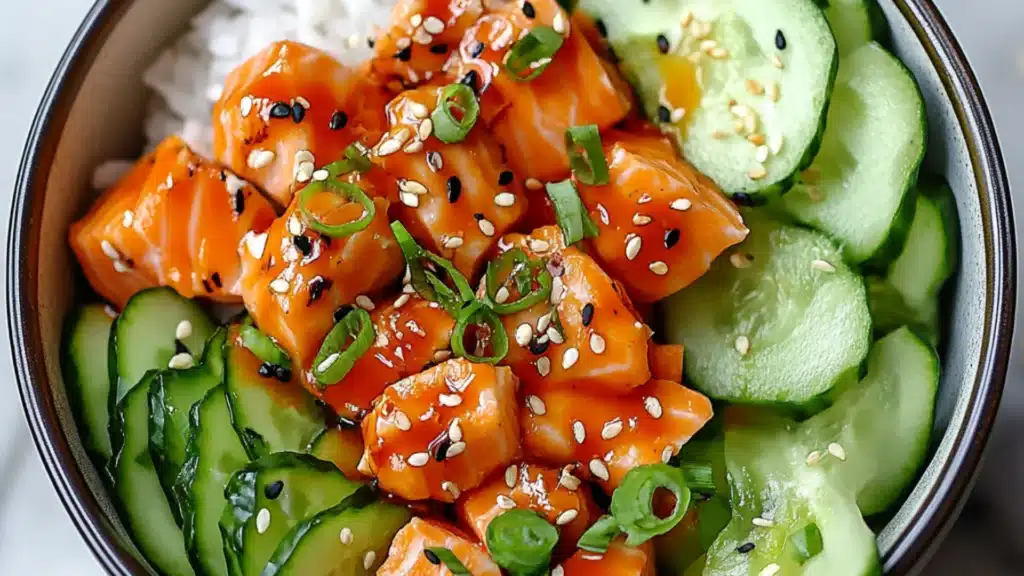 Spicy Salmon Sushi Bowl