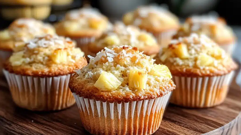 Pineapple Muffins Recipes