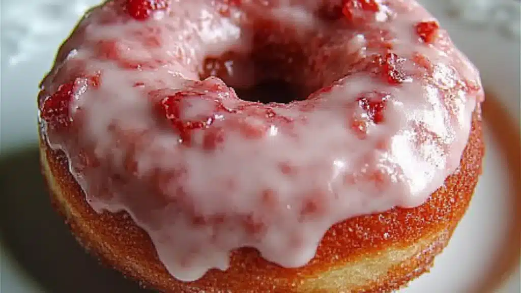 Strawberry Donuts Recipe
