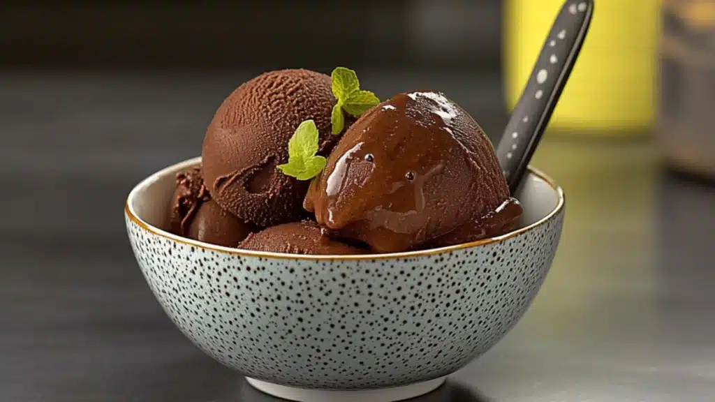 Dark Chocolate Sorbet