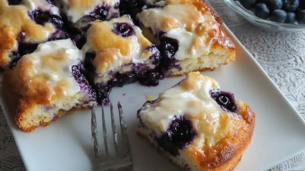 Blueberry Butter Swim Biscuits