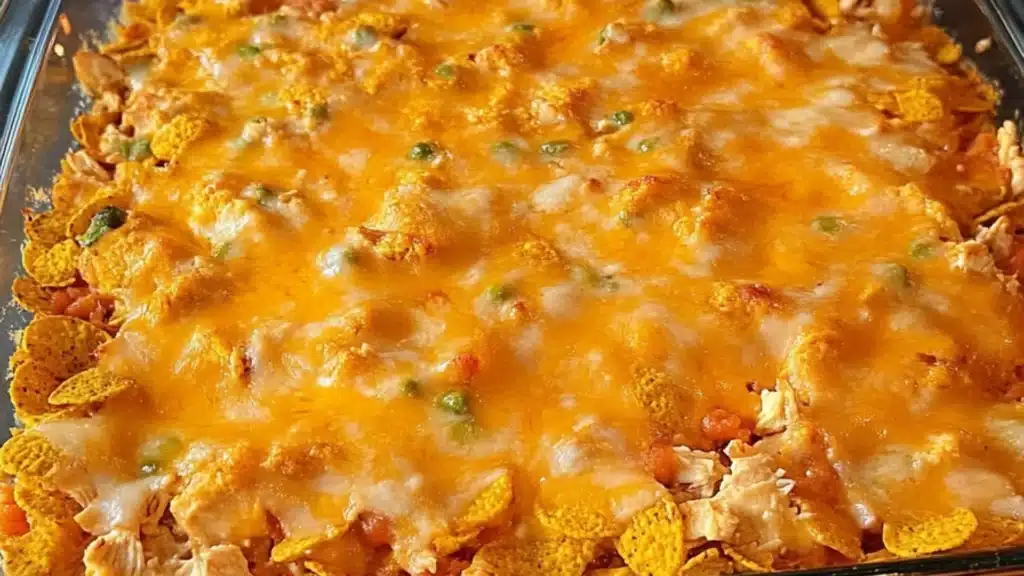 Cool Ranch Doritos Cheesy Chicken Casserole
