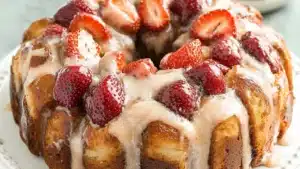 Strawberry Monkey Bread
