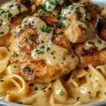 Chicken with Buttered Noodles