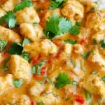 Crockpot Thai Peanut Chicken Recipe
