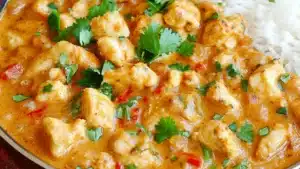 Crockpot Thai Peanut Chicken Recipe
