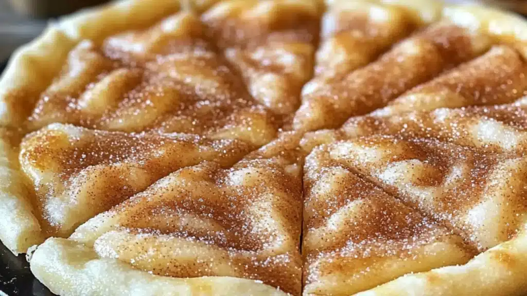 Cinnamon Sugar Pizza