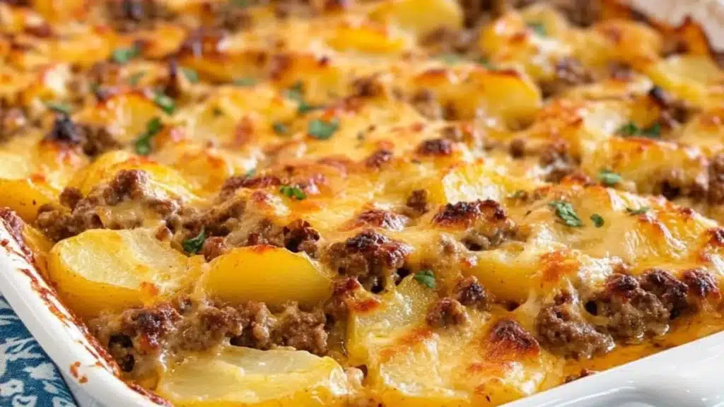 Hamburger and Potatoes