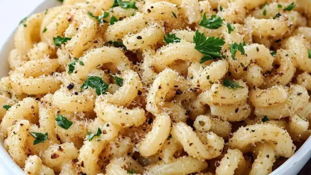 Garlic Bread Pasta