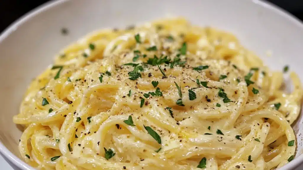 Cream Cheese Spaghetti
