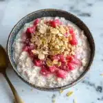 Creamy Rhubarb Overnight Oats
