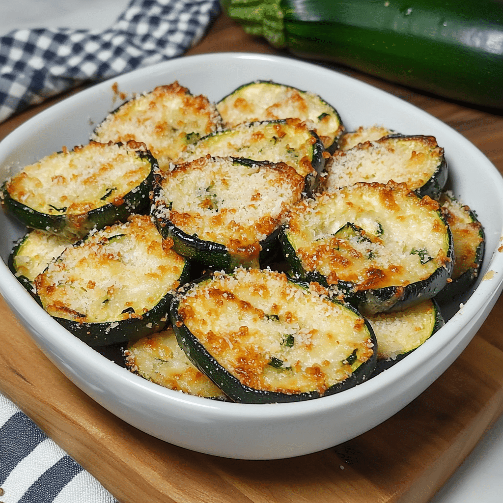 Air Fryer Zucchini Parmesan