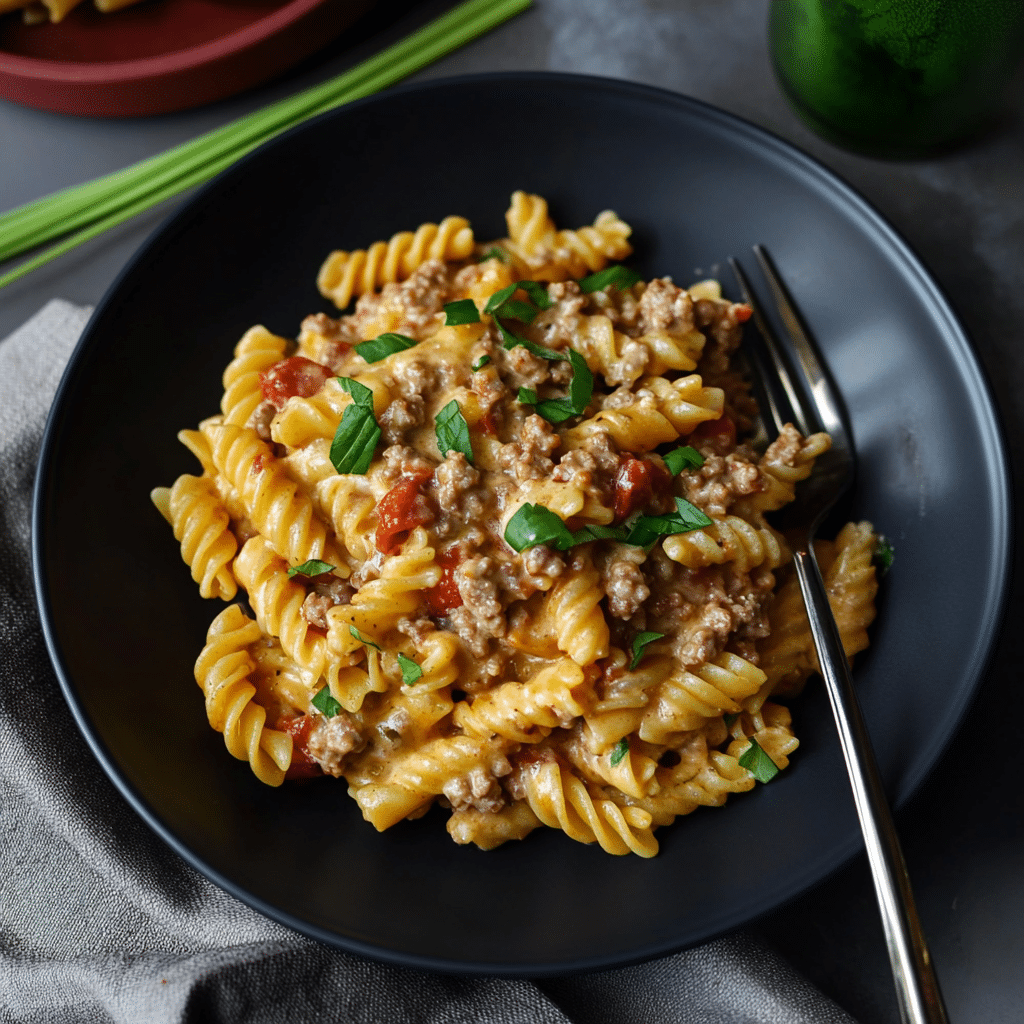 Creamy Rotel Pasta