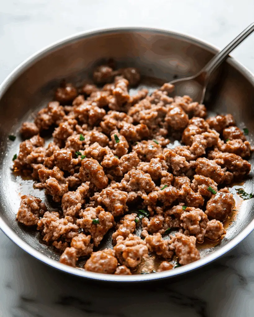 Biscuits and Sausage Gravy Breakfast Pizza