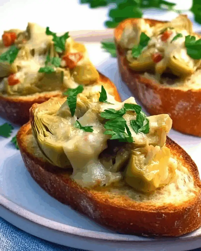 Artichoke Bruschetta