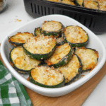 Air Fryer Zucchini Parmesan