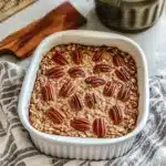 Cozy Pecan Pie Baked Oatmeal