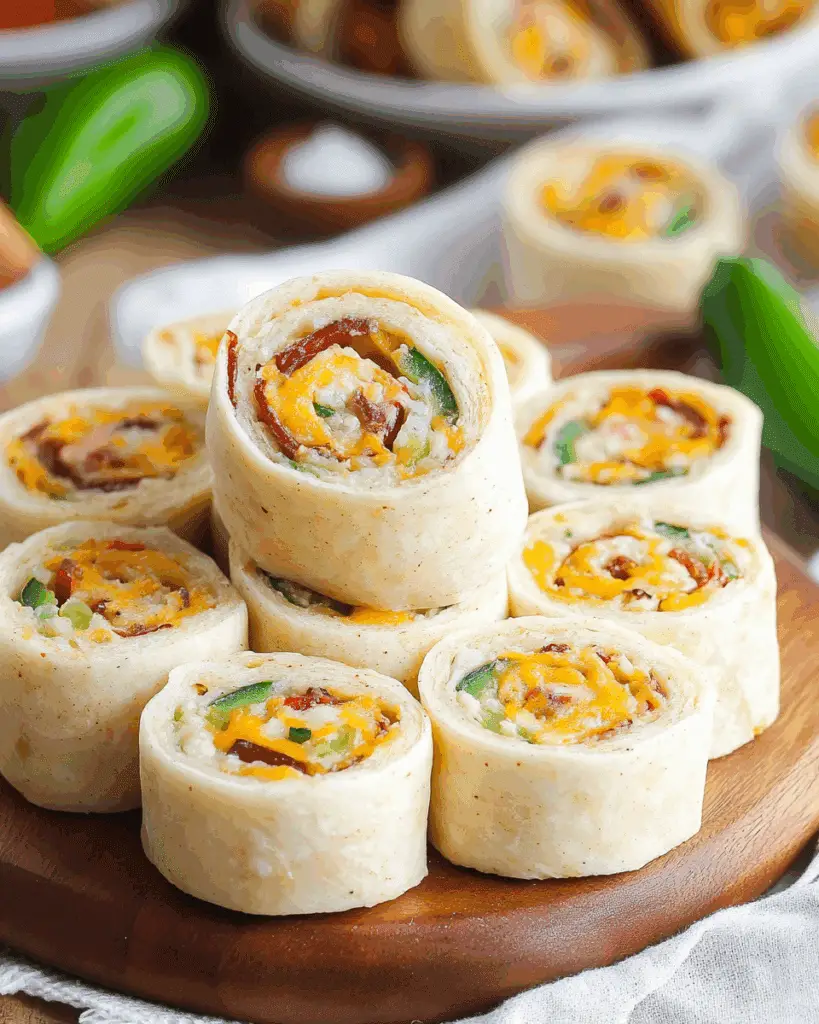 Jalapeno Popper Pinwheels