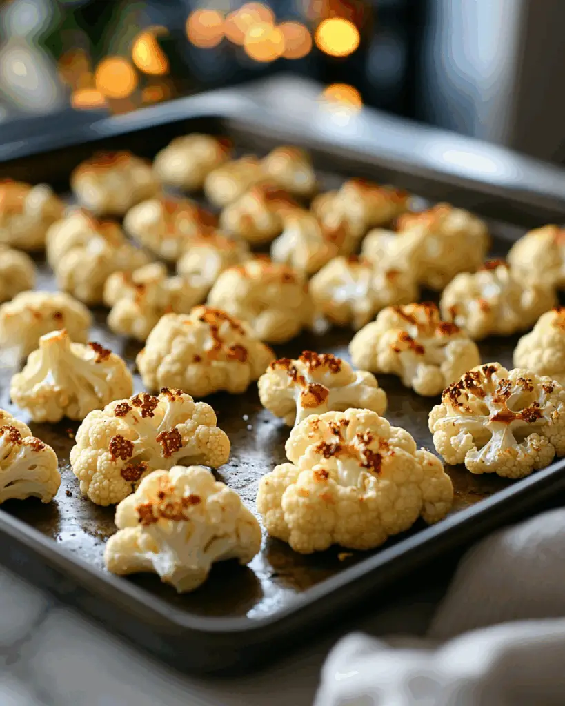 Parmesan Roasted Cauliflower