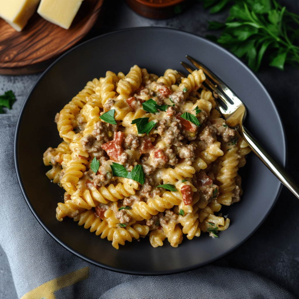 Creamy Rotel Pasta