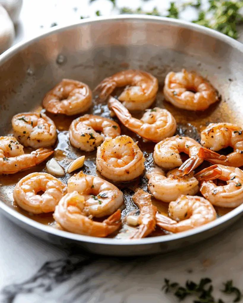 Garlic Butter Shrimp Scampi Lasagna