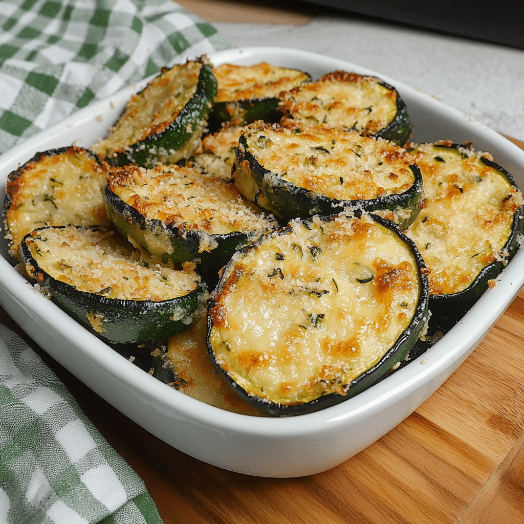 Air Fryer Zucchini Parmesan