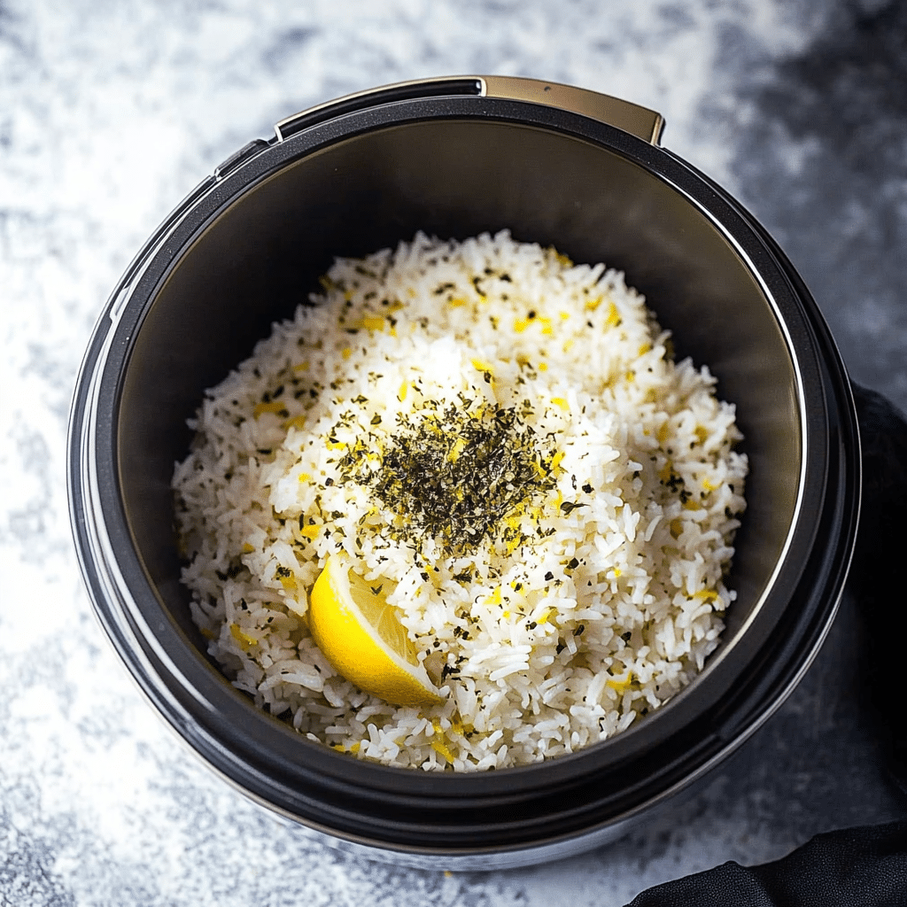Herb Lemon Rice Recipe