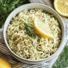 Herb Lemon Rice Recipe: A Flavorful and Zesty Side Dish for Every Meal