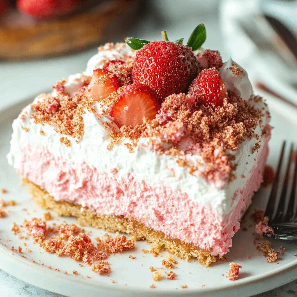 Strawberry Crunch Cheesecake