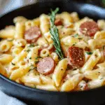 One Pot Creamy Kielbasa Pasta