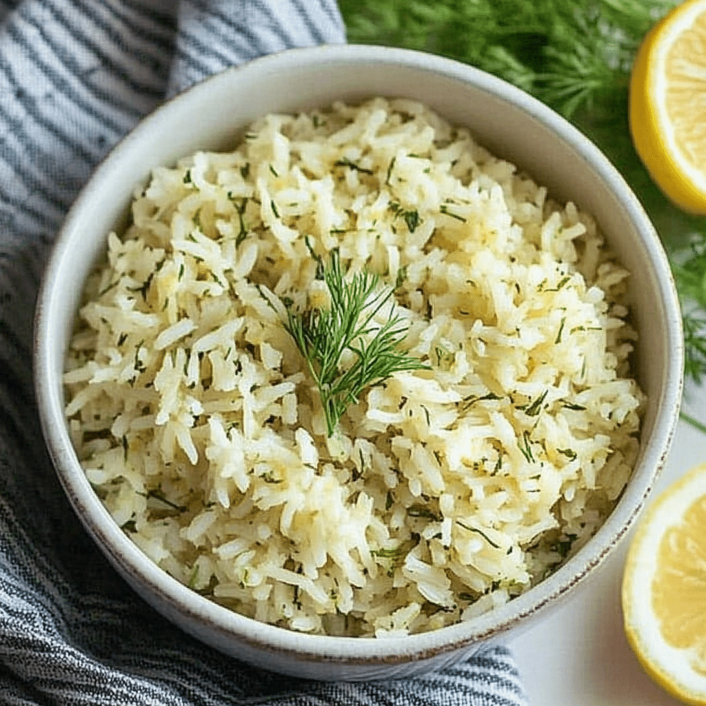 Herb Lemon Rice Recipe