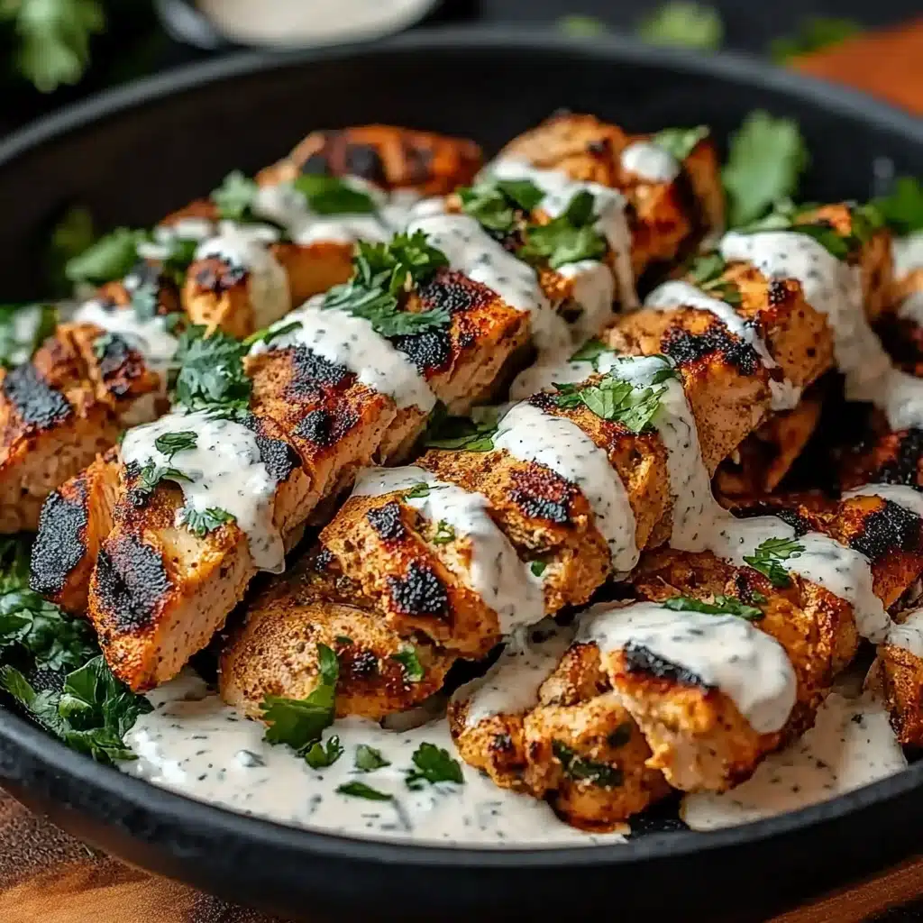 Chicken Shawarma with Garlic Sauce