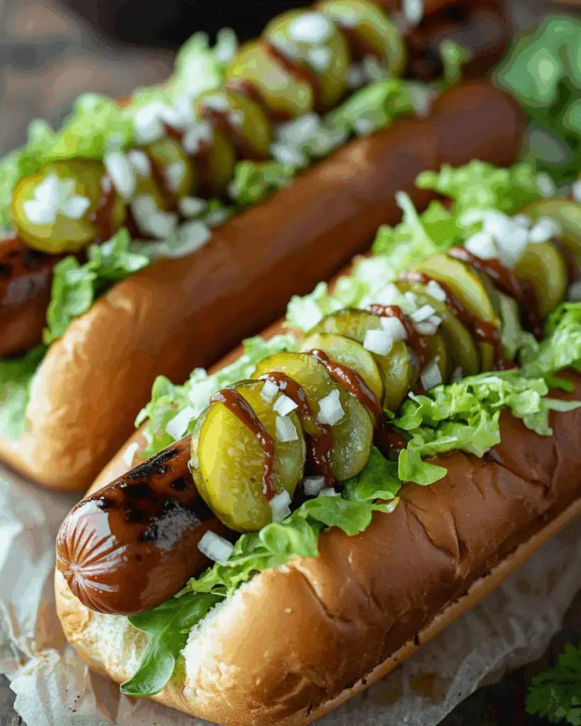 Big Mac Hot Dogs