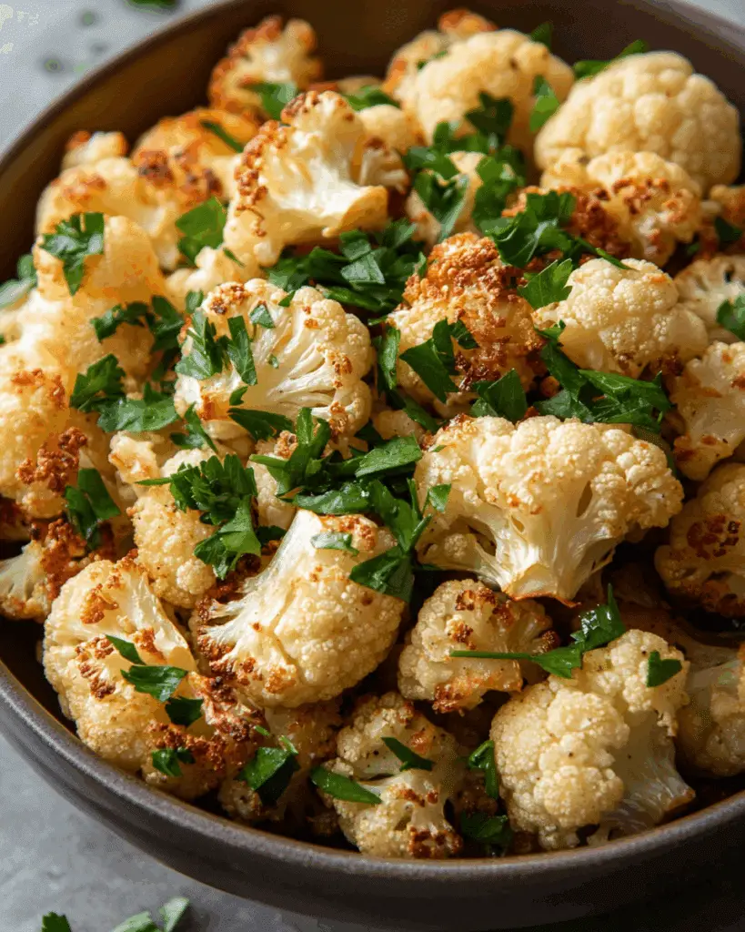 Parmesan Roasted Cauliflower