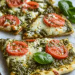 Pesto Flatbread Pizza