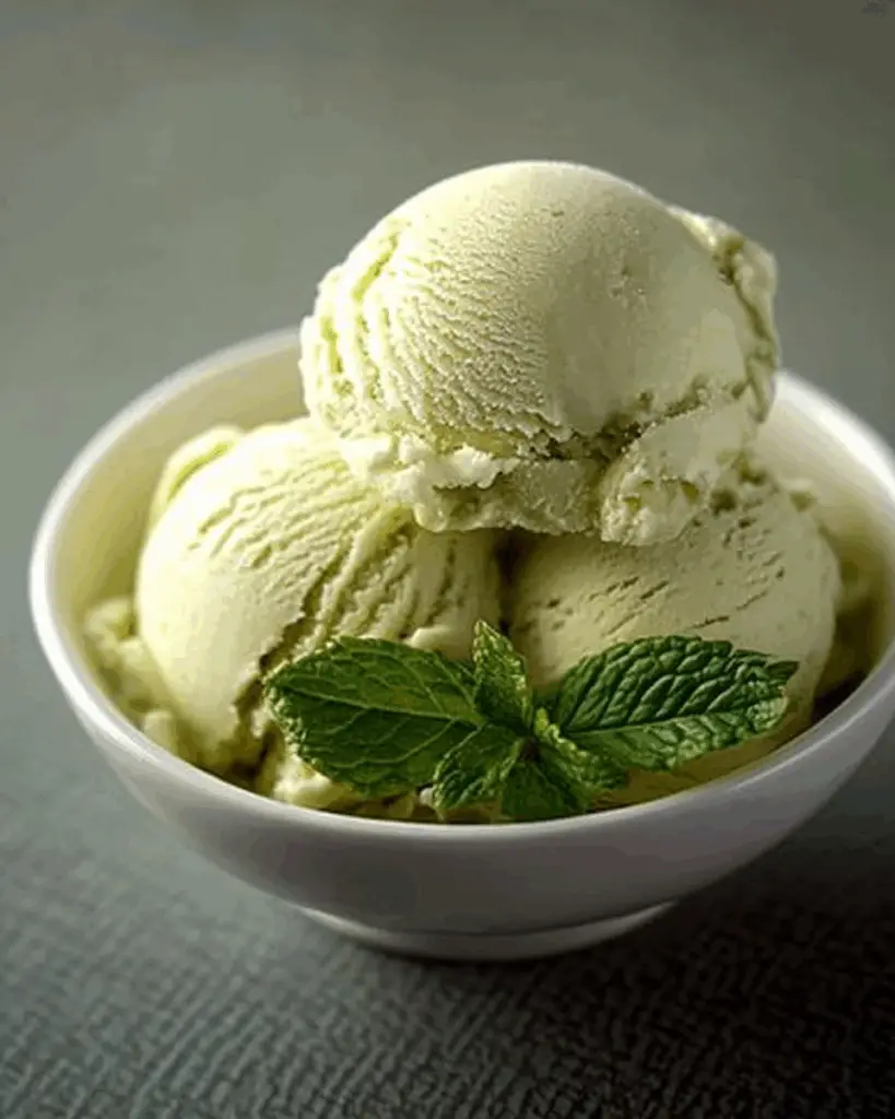Mint Leaf Ice Cream