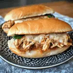 Slow Cooker Chicken Parmigiana Sandwiches