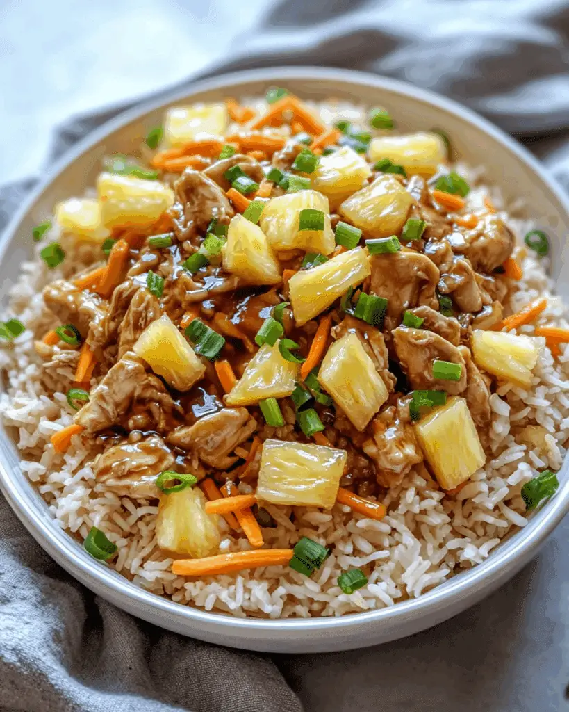 Teriyaki Pineapple Chicken Rice Stuffed Peppers Recipe