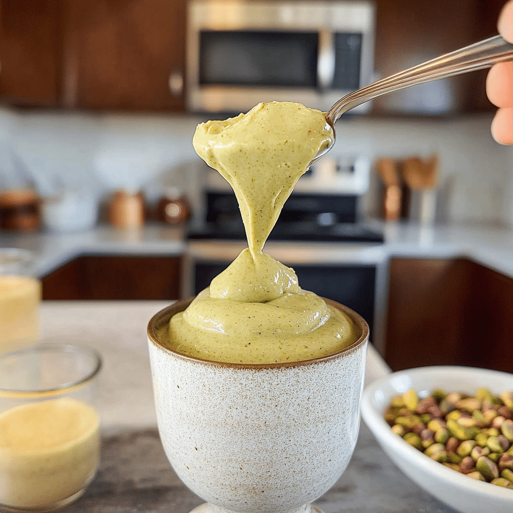 Homemade Pistachio Cream