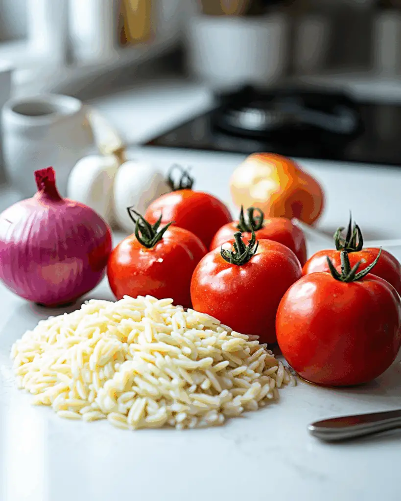 Rainbow Orzo Salad