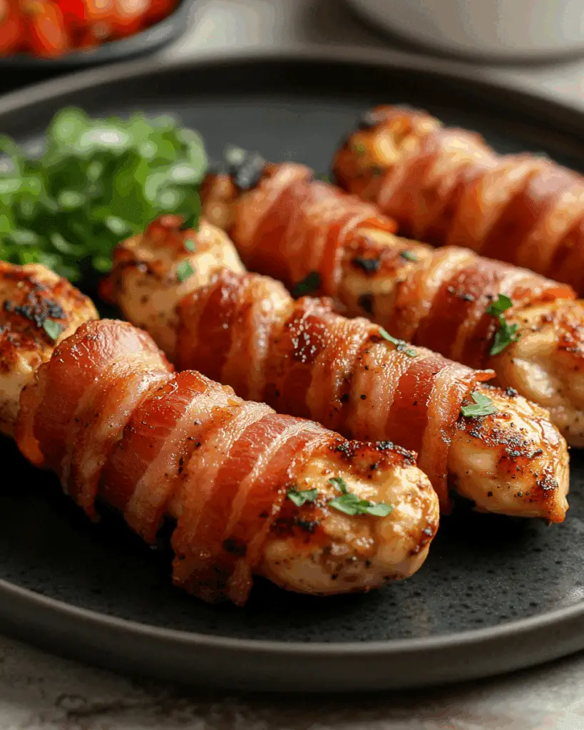 Bacon-Wrapped Chicken Tenders