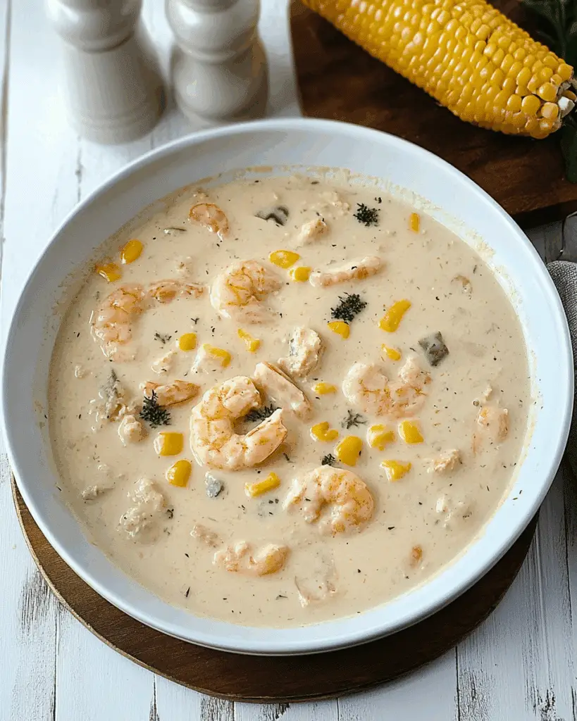 Shrimp and Corn Bisque