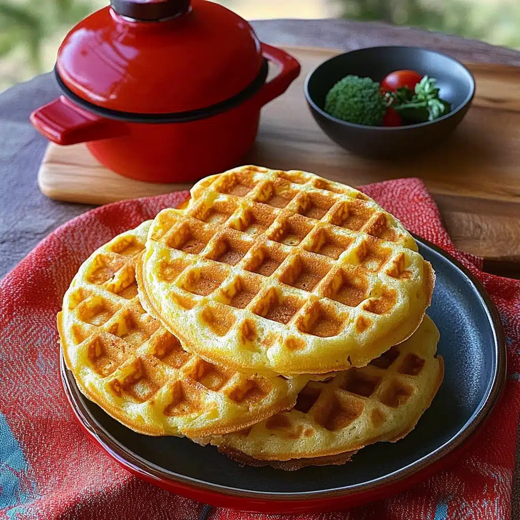 Cottage Cheese in Waffle Maker