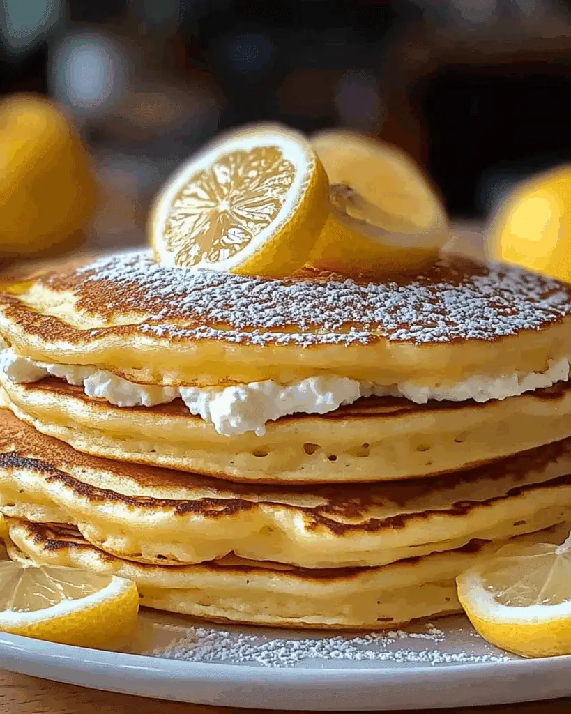 Lemon Ricotta Pancakes