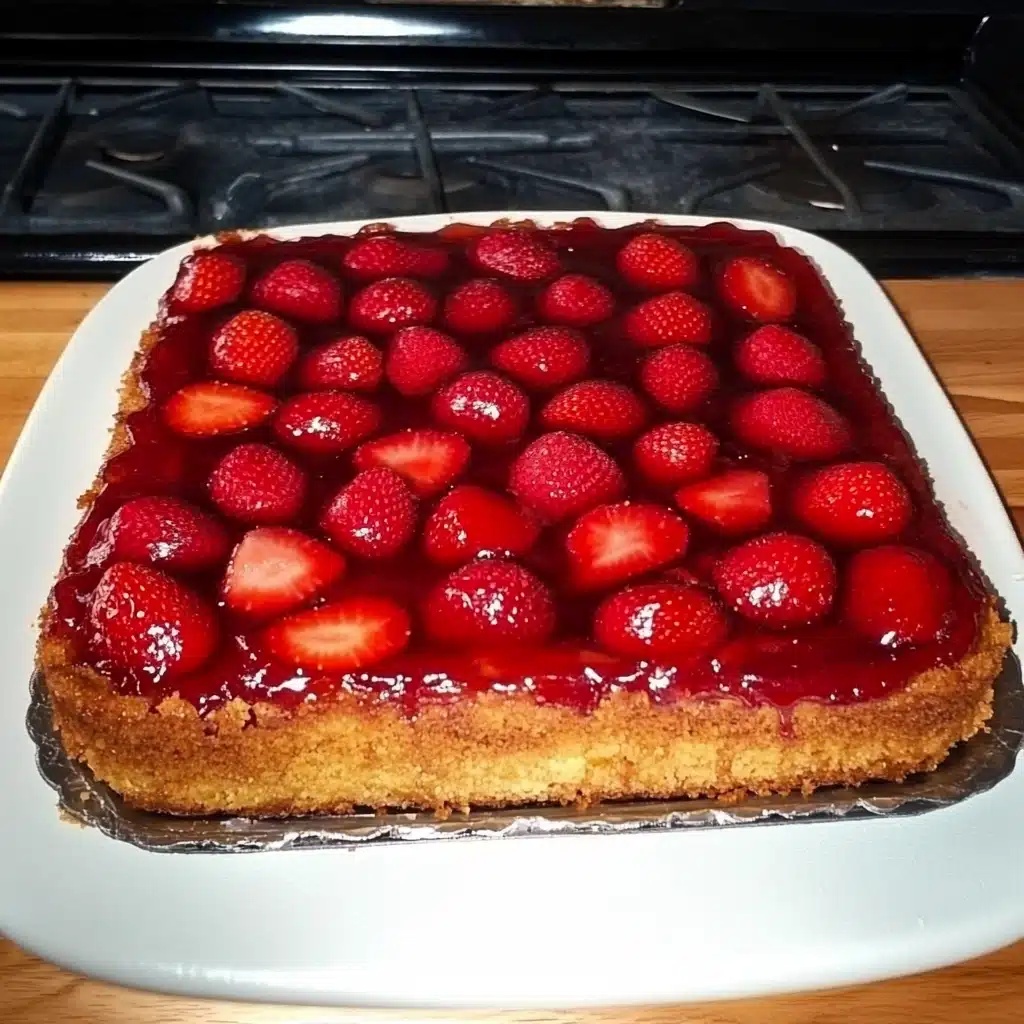 Strawberry Upside-Down Cake