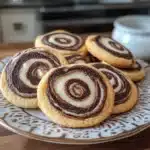 Handmade Chocolate Marshmallow Swirl Cookies