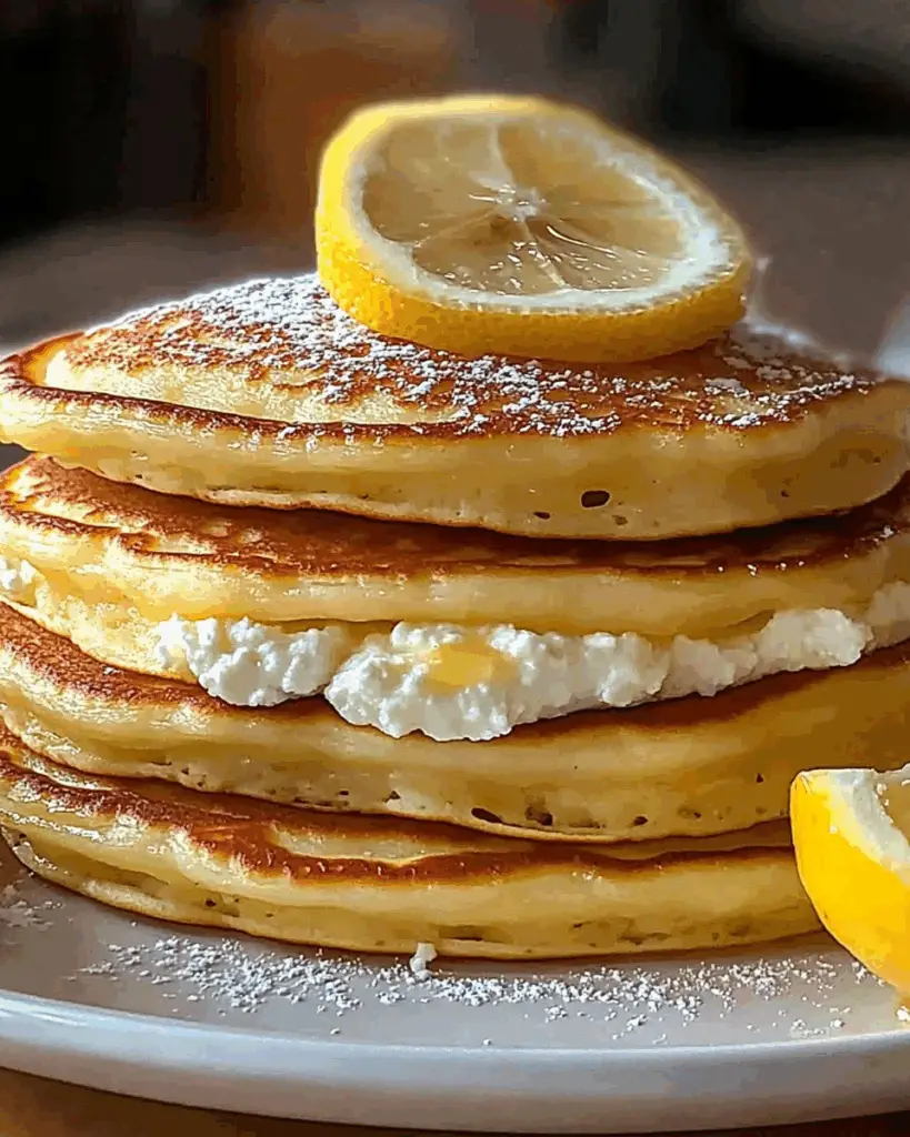 Lemon Ricotta Pancakes