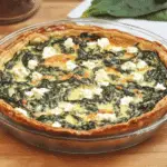 Crustless Spinach and Feta Quiche
